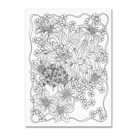 Trademark Fine Art Kathy G. Ahrens 'Beauty' Canvas Art, 24x32 ALI3494-C2432GG